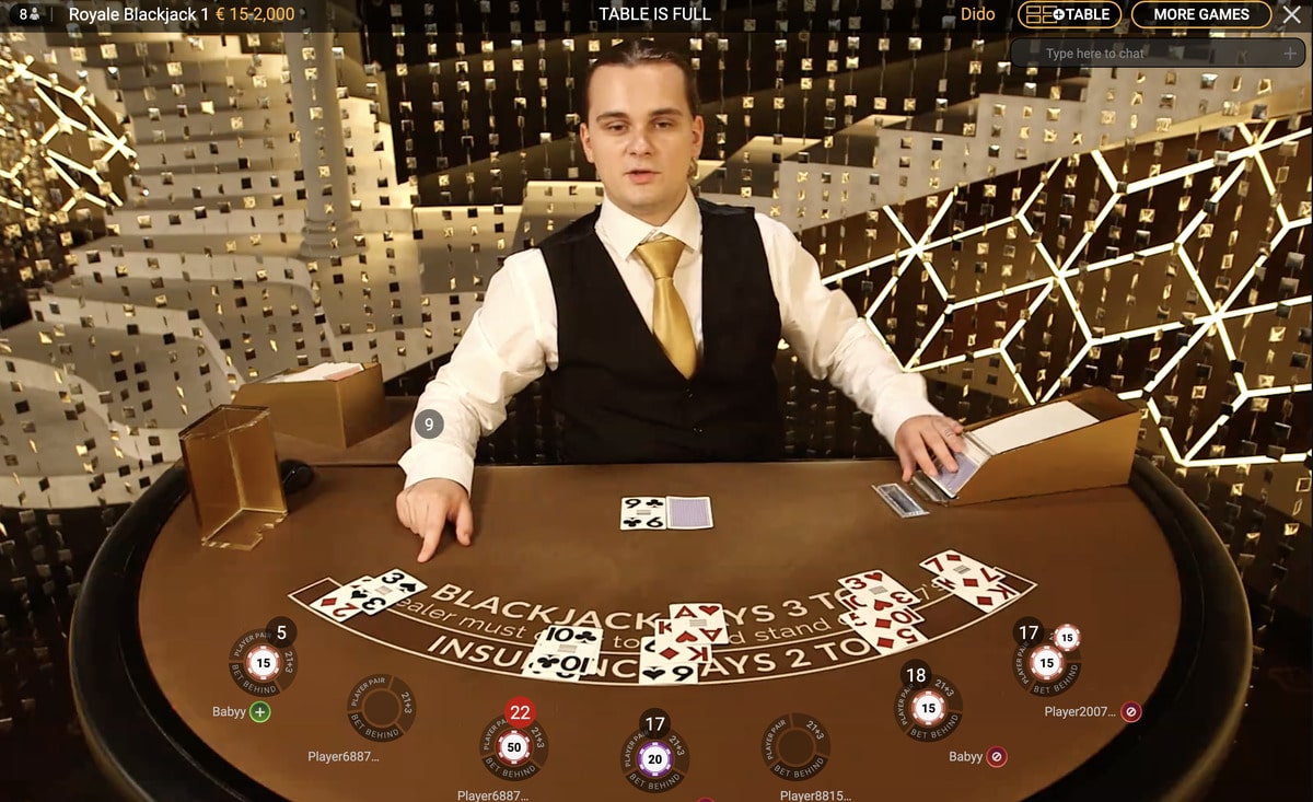 Royale Blackjack Playtech