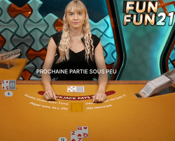 Infinite Fun Fun 21 Blackjack sur Magical Spin