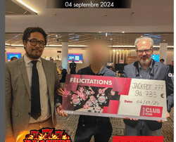 Le Gagnant au Blackjack au Club Circus Paris