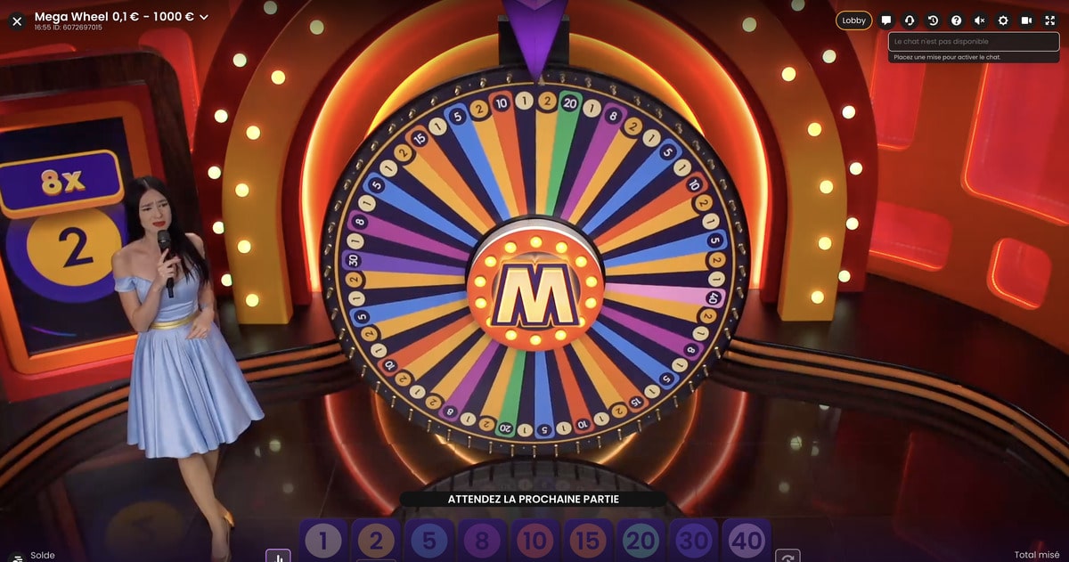 Roue de la Chance Mega Wheel