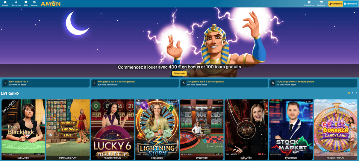 Live Casino Amon