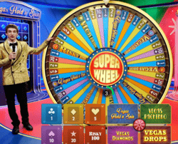 Super Wheel Game Show de Stakelogic Live