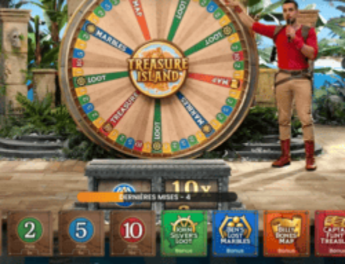 Roue de la chance Treasure Island Madness sur Magical Spin