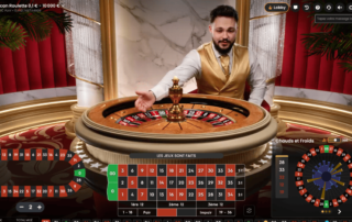 Croupier en live sur American Roulette